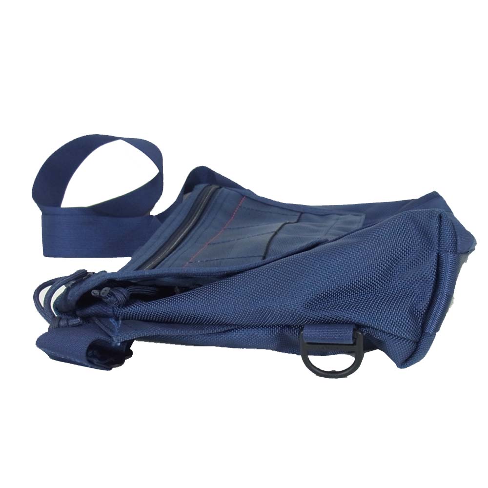 BRIEFING ブリーフィング BEAMS PLUS別注 Fleet Messenger Bag NAVY メッセンジャーバック ネイビー系【極上美品】【中古】