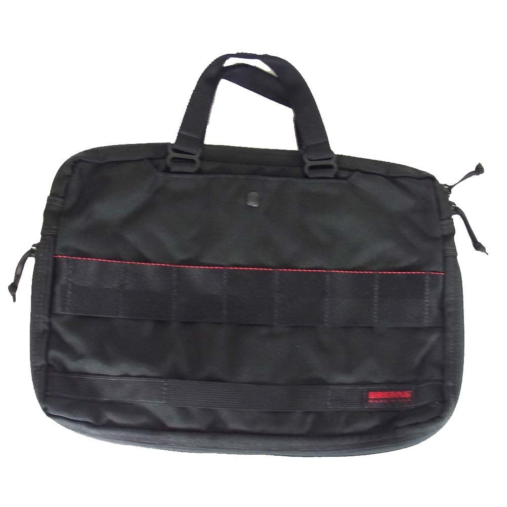 BRIEFING ブリーフィング BRF212219 MOLLE BAG ブリーフケース クラッチバック 2WAY  ブラック系【極上美品】【中古】