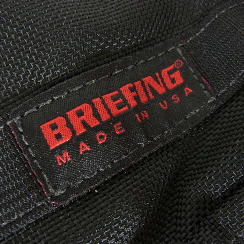 BRIEFING ブリーフィング BRF212219 MOLLE BAG ブリーフケース クラッチバック 2WAY  ブラック系【極上美品】【中古】