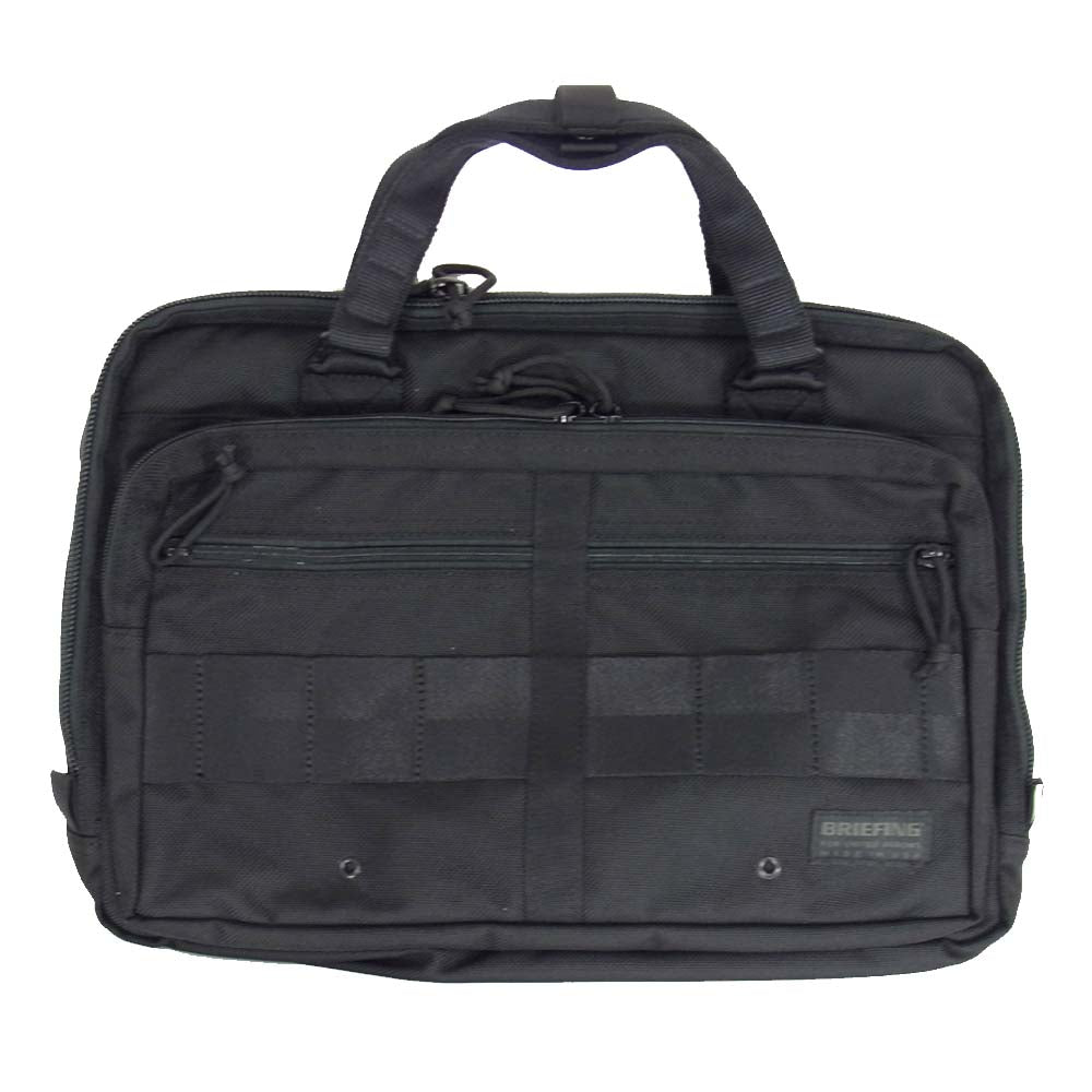 BRIEFING ブリーフィング UA NEW BRF ショルダーバック ビジネスバック 2WAY ブラック系【極上美品】【中古】