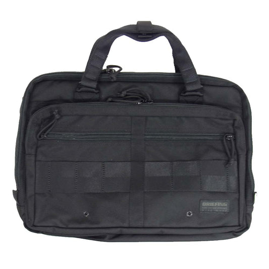 BRIEFING ブリーフィング UA NEW BRF ショルダーバック ビジネスバック 2WAY ブラック系【極上美品】【中古】