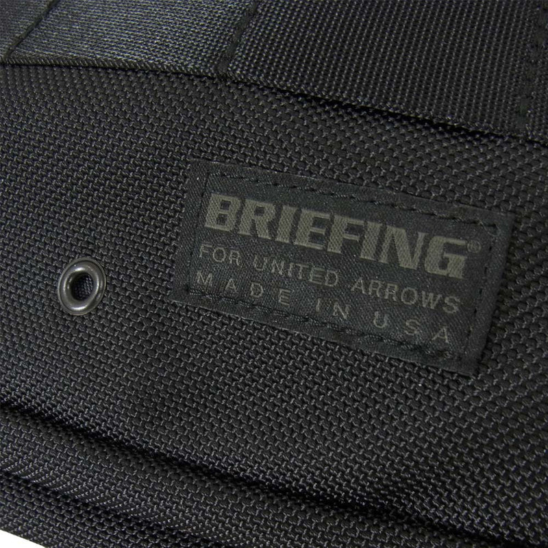 BRIEFING ブリーフィング UA NEW BRF ショルダーバック ビジネスバック 2WAY ブラック系【極上美品】【中古】