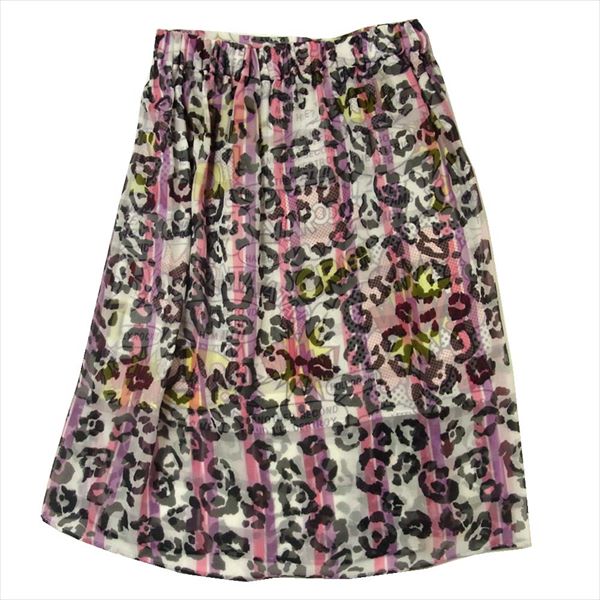 HYSTERIC GLAMOUR ヒステリックグラマー 0143AK05 レオパード 総柄 レディース スカート マルチカラー系 FREE【中古】