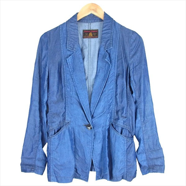 HYSTERIC GLAMOUR ヒステリックグラマー 0141AJ01 テーラード レディース ジャケット インディゴブルー系【中古】