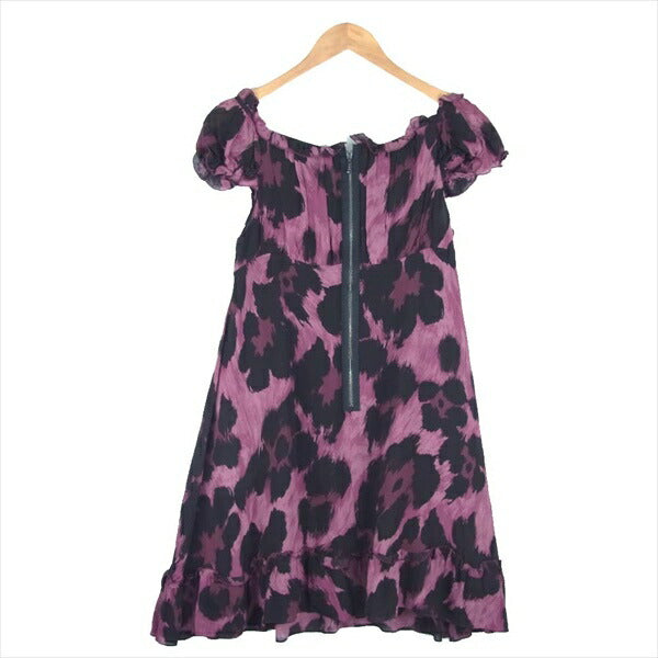 HYSTERIC GLAMOUR ヒステリックグラマー 0101AO02 DESIGNED TO KILL 総柄 レディース ワンピース ピンク系【中古】