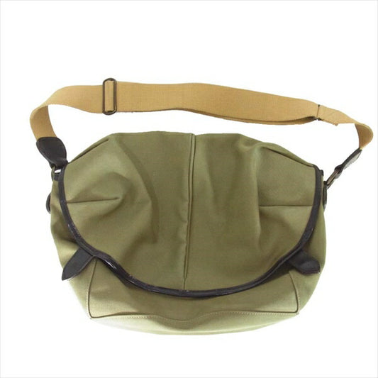 POKIT ポキット CAPSULE M カプセル 肩掛け 無地 ショルダーバッグ カーキ(オリーブグリーン)系 M【中古】