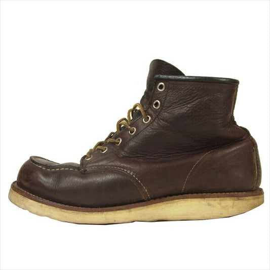 RED WING レッドウィング 8138 classic moc toe モックトゥブーツ ブラウン系 USA9D【中古】