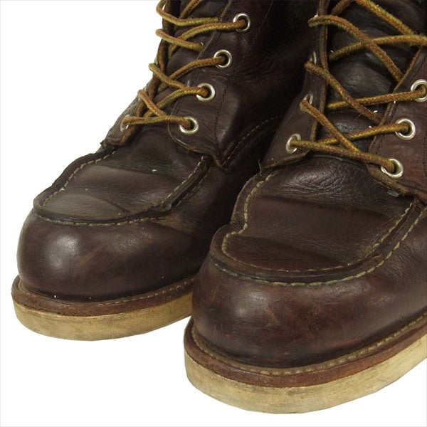 RED WING レッドウィング 8138 classic moc toe モックトゥブーツ ブラウン系 USA9D【中古】