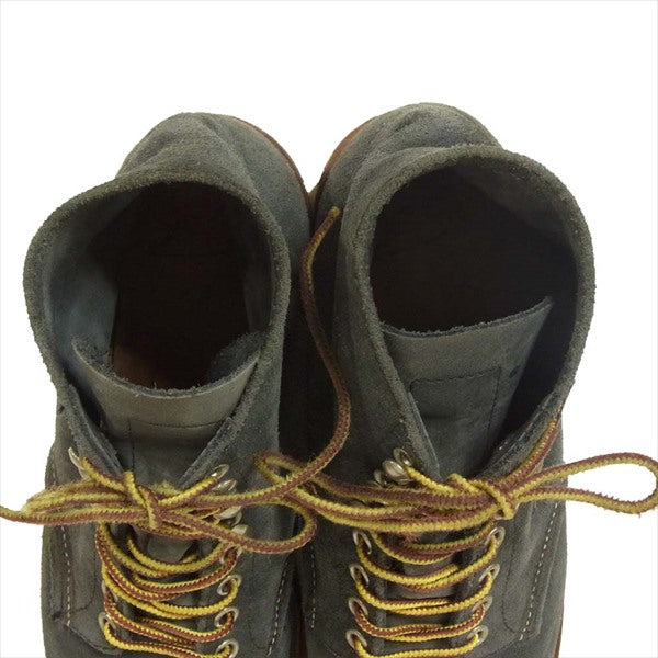 RED WING レッドウィング BEAMS 別注 8154 PLAIN TOE USA9D プレーントゥブーツ グレー系 27cm【中古】