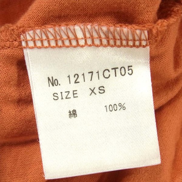 HYSTERIC GLAMOUR ヒステリックグラマー 12171CT05 プレイボーイ PlayBoy Team HYS ガールプリント レディース オレンジ系 XS【中古】