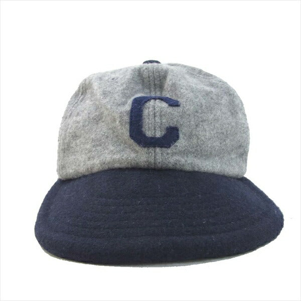 CORONA コロナ ウール ワッペン ベースボール キャップ 帽子 グレー系 表記無し【中古】