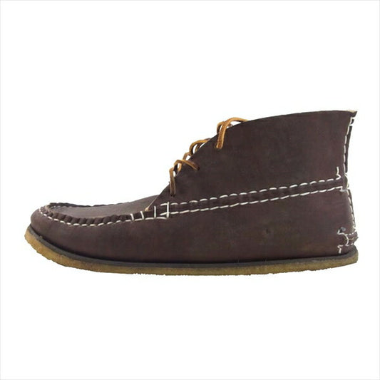 ARROW MOCCASIN アローモカシン スポーツ クレープソール レザー シューズ ブーツ モカシンブーツ ブラウン系 表記無し【中古】