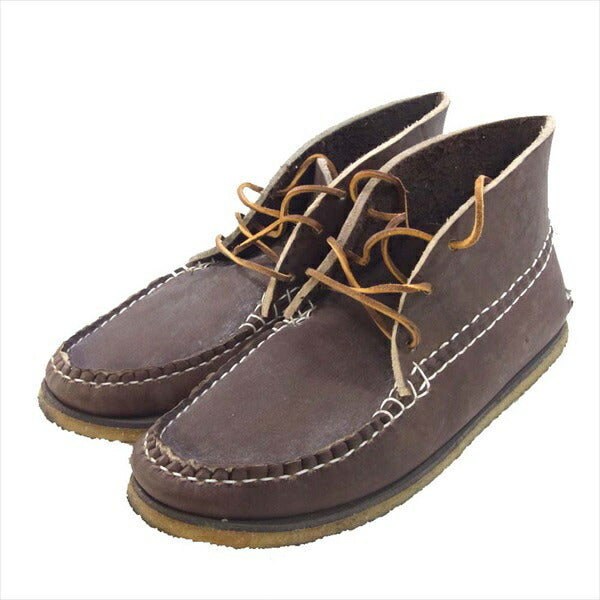 ARROW MOCCASIN アローモカシン スポーツ クレープソール レザー シューズ ブーツ モカシンブーツ ブラウン系 表記無し【中古】