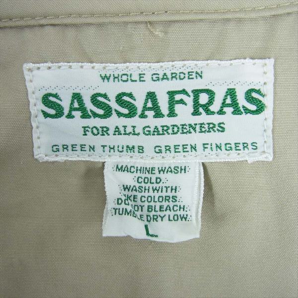 SASAFRAS ササフラス Northerly Tube Breaker ノーザリー チューブ ブレーカー ジャケット ベージュ系 L【中古】