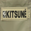 MAISON KITSUNE メゾンキツネ SPNBU101 NBA ナイロン コーチ ジャケット グレー系 XS【美品】【中古】
