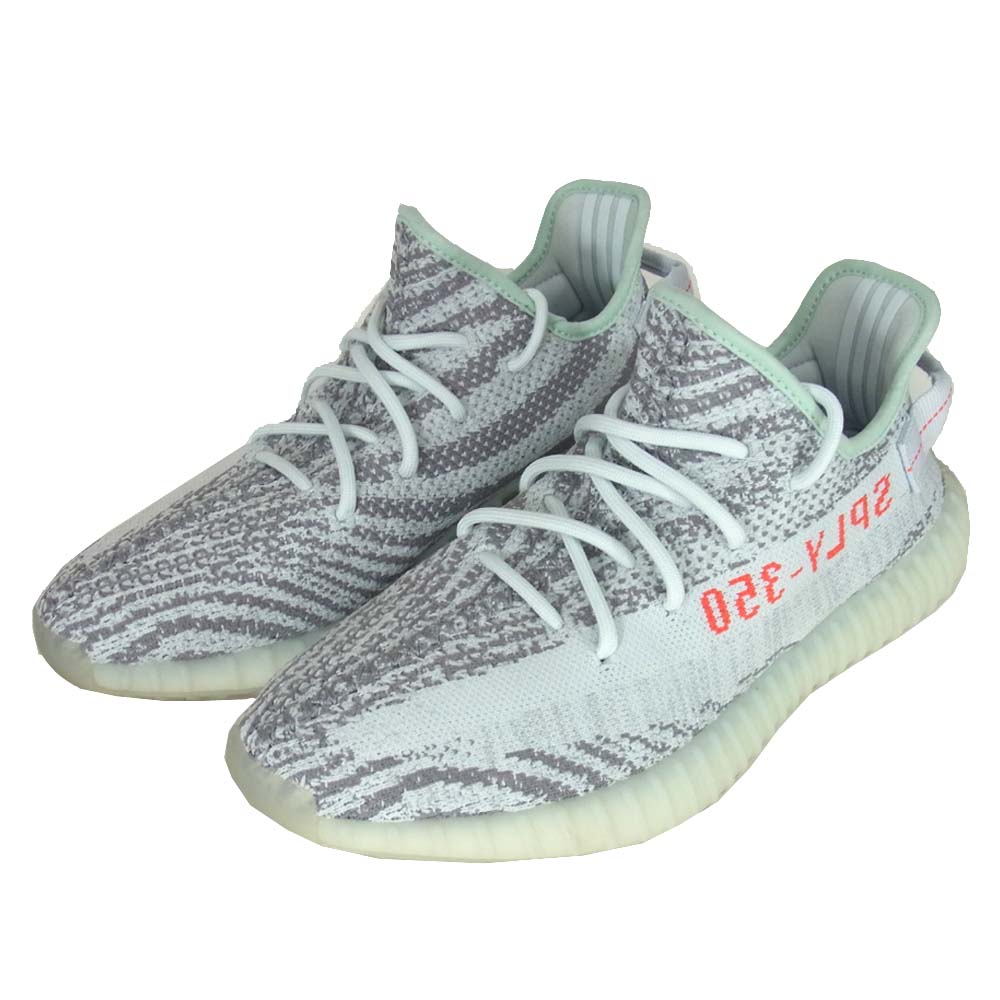 adidas アディダス B37571  イージーブースト YEEZY BOOST 350 V2  BLUE TINT ブルーティント スニーカー グレー系【中古】