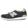 NEW BALANCE ニューバランス M1400 USA製 ローカット ロゴ スエード調 スニーカー ブラック系 28cm【中古】