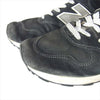 NEW BALANCE ニューバランス M1400 USA製 ローカット ロゴ スエード調 スニーカー ブラック系 28cm【中古】