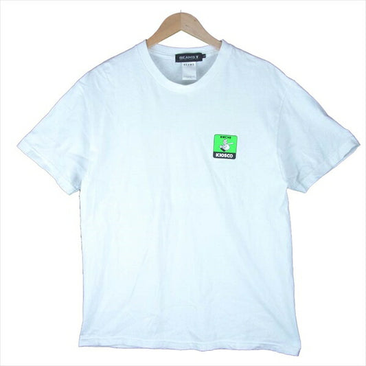 BEAMS ビームス × KIOSCO × RWCHE 半袖 Tシャツ Tシャツ 白系【中古】