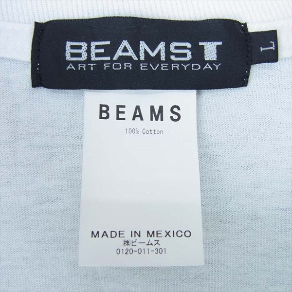 BEAMS ビームス × KIOSCO × RWCHE 半袖 Tシャツ Tシャツ 白系【中古】