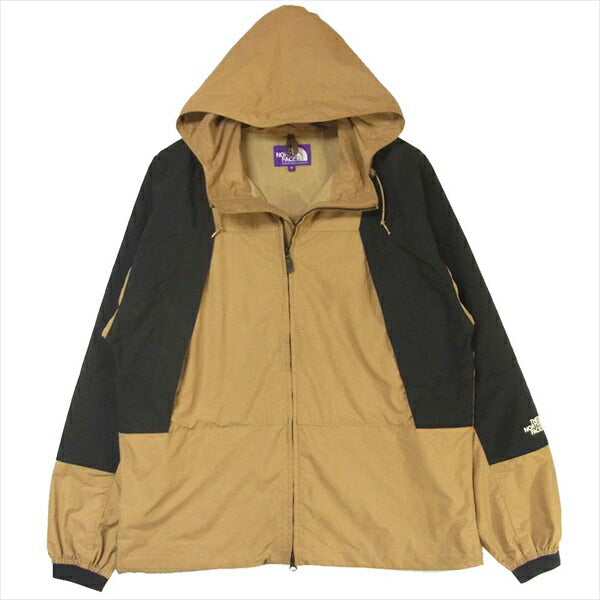 THE NORTH FACE ノースフェイス パープルレーベル PURPLE LABEL ジャーナルスタンダード JOURNAL STANDARD NP2881N ウインド マウンテンパーカー ライトブラウン系 M【中古】