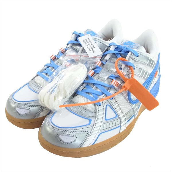 NIKE ナイキ × オフホワイト OFF WHITE CU6015-100 AIR RUBBER DUNK OW ラバーダンク スニーカー 28.5cm【新古品】【未使用】【中古】