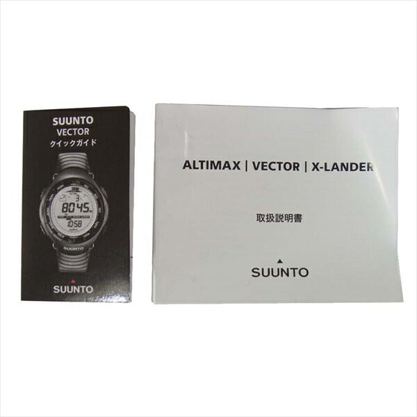 SUUNTO スント VECTOR BLACK LIME ベクター ブラックライム 高度 気圧 コンパス 時計 ブラック系【中古】