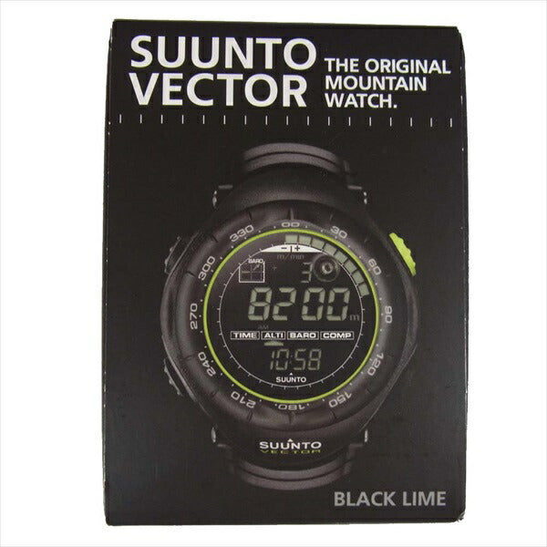 SUUNTO スント VECTOR BLACK LIME ベクター ブラックライム 高度 気圧