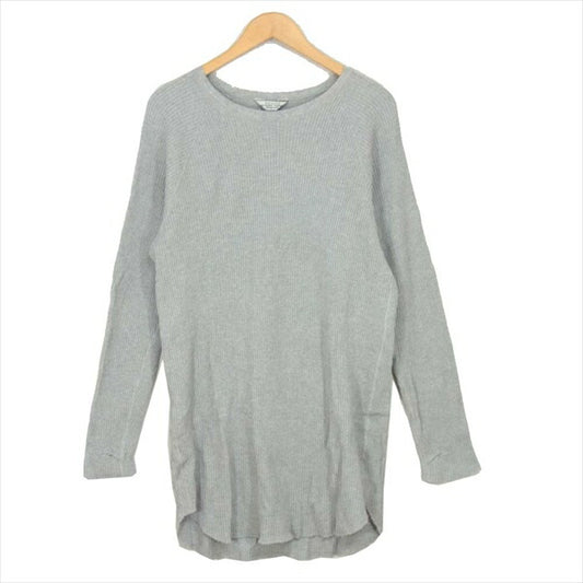 UNUSED アンユーズド サーマル ラグラン L/S ロングスリーブ Tシャツ ワッフル カットソー グレー系 3【中古】