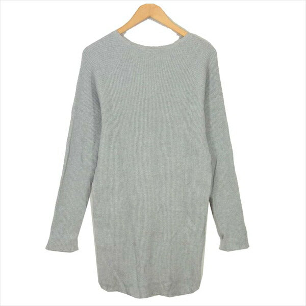 UNUSED アンユーズド サーマル ラグラン L/S ロングスリーブ Tシャツ ワッフル カットソー グレー系 3【中古】