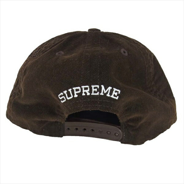 Supreme シュプリーム ニューエラ New Era 20AW S Logo Cap スノー Sロゴ 野球帽 キャップ ブラウン系【美品】【中古】