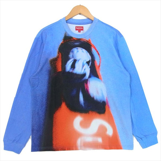 Supreme シュプリーム 20AW Bobsled L/S Top 長袖Tシャツ コットン Tシャツ ブルー系 M【新古品】【未使用】【中古】