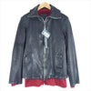 バックラッシュ 1446-01 SCREAMING JAY レイヤード レザー ブルゾン ジャケット ブラック系 M【中古】