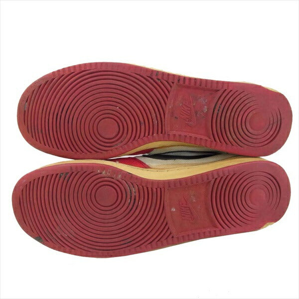 NIKE ナイキ 観賞用 850709SH AIR JORDAN1 KO 85年 韓国製 ジョーダン ノックアウト キャンバス スニーカー レッド系 12【中古】