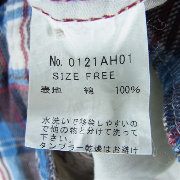 HYSTERIC GLAMOUR ヒステリックグラマー 0121AH01 チェック ウエスタン 長袖シャツ レディース 長袖シャツ 青系 FREE【中古】