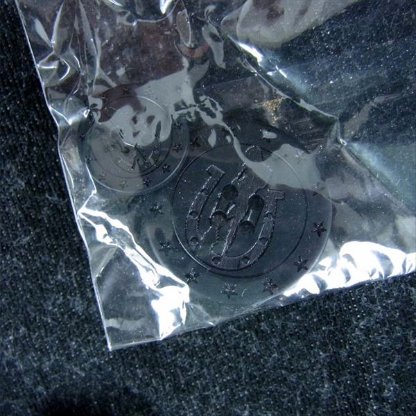 HYSTERIC GLAMOUR ヒステリックグラマー 0134AC10 ホースシュー ボタン コート レディース Pコート ブラック系 FREE【中古】