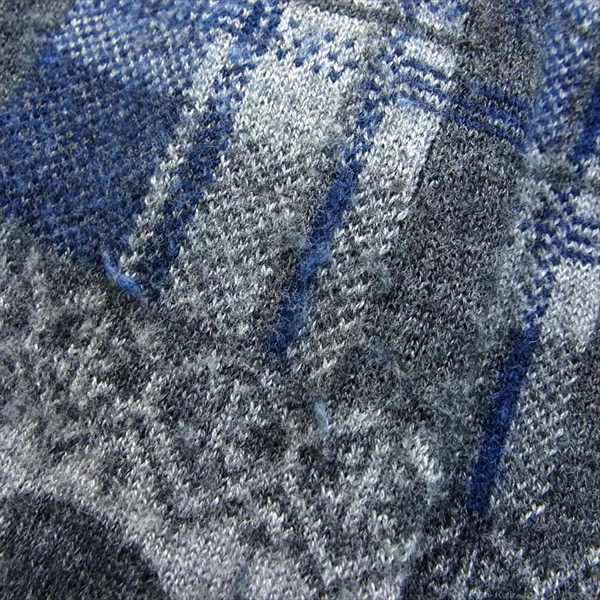 HYSTERIC GLAMOUR ヒステリックグラマー 0193NO04 チェック スカル ニット パーカー レディース パーカー グレー系 FREE【中古】