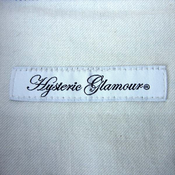 HYSTERIC GLAMOUR ヒステリックグラマー 0104AH04 チェック シャツ ワンピース レディース 長袖シャツ ネイビー系 FREE【中古】