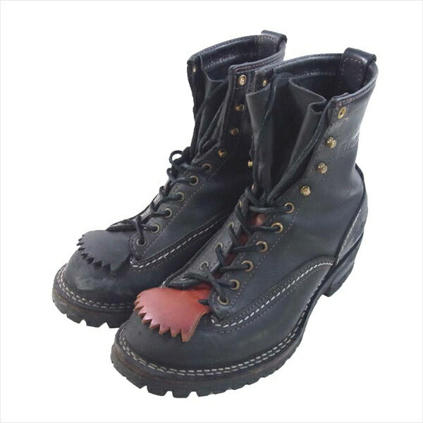 WESCO ウエスコ BK108100 Custom Jobmaster カスタム ジョブマスター レースアップ ブラック系 8D【中古】