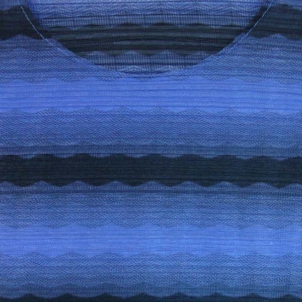 PLEATS PLEASE プリーツプリーズ イッセイミヤケ ISSEY MIYAKE PP71-JK691 ノースリーブ レディース ベスト ジレ ブルー系 3【美品】【中古】