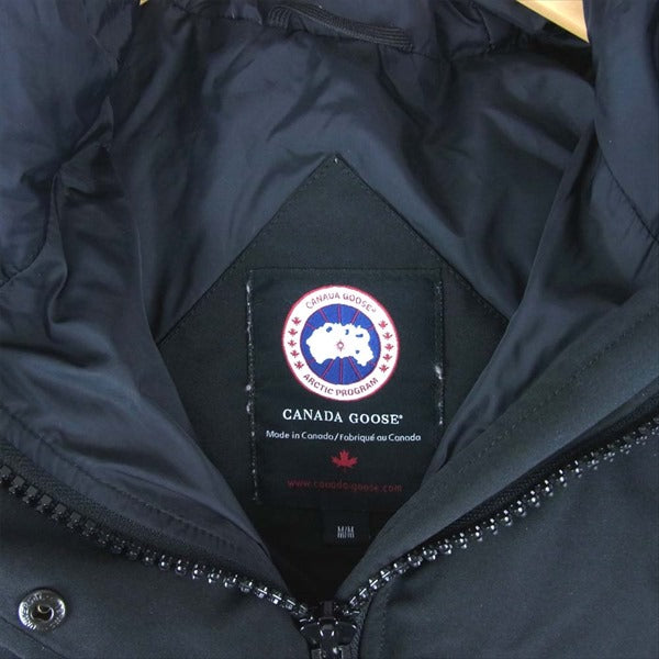 CANADA GOOSE カナダグース 国内正規品 レディース 2302JL MACKENZIE PARKA マッケンジー ダウン コート  黒系 M【中古】