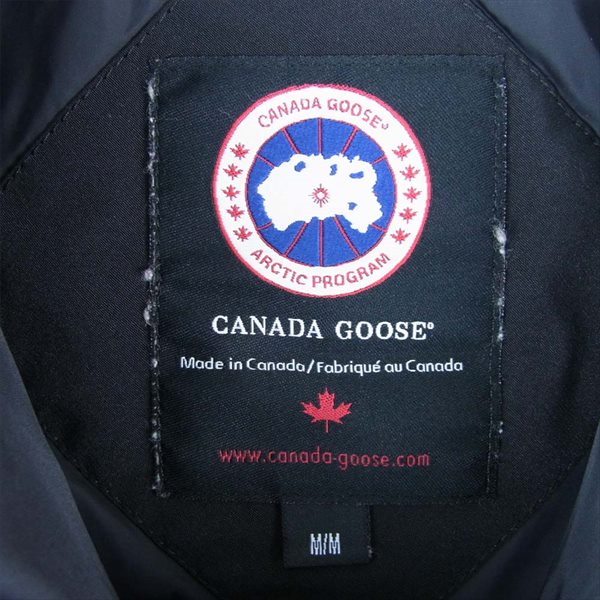 CANADA GOOSE カナダグース 国内正規品 レディース 2302JL MACKENZIE PARKA マッケンジー ダウン コート  黒系 M【中古】