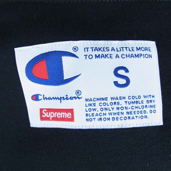 Supreme シュプリーム 19SS チャンピオン Champion Chrome Sweatpant クローム スウェット パンツ  ブラック系 S【美品】【中古】