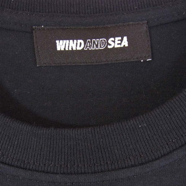 ウィンダンシー WDS-20S2-CS-05 TRICOLOR TEE トリコロール プリント Tシャツ 黒系 XL【美品】【中古】