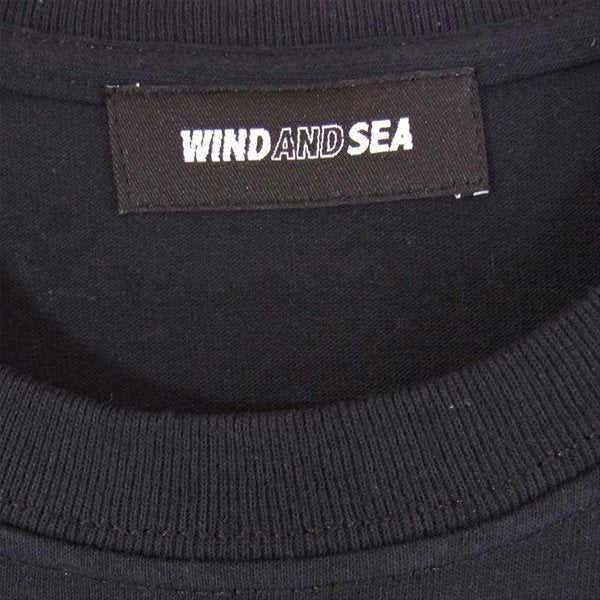 ウィンダンシー WDS-20S2-CS-05 TRICOLOR TEE トリコロール プリント Tシャツ 黒系 XL【美品】【中古】