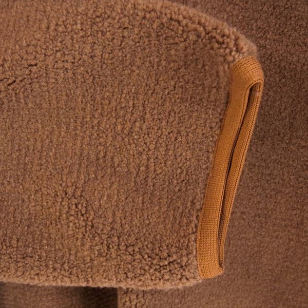 GRAPHPAPER グラフペーパー 18AW GU203-70165 WOOL BOA HIGH NECK PULL OVER ウールボア ハイネック プルオーバー ブラウン系 2【美品】【中古】