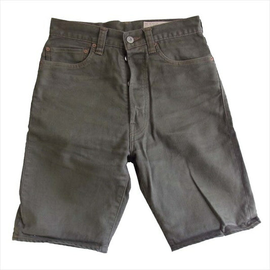 BONCOURA ボンクラ シンチバック ショーツ ショートパンツ カーキ(オリーブグリーン)系 28【中古】