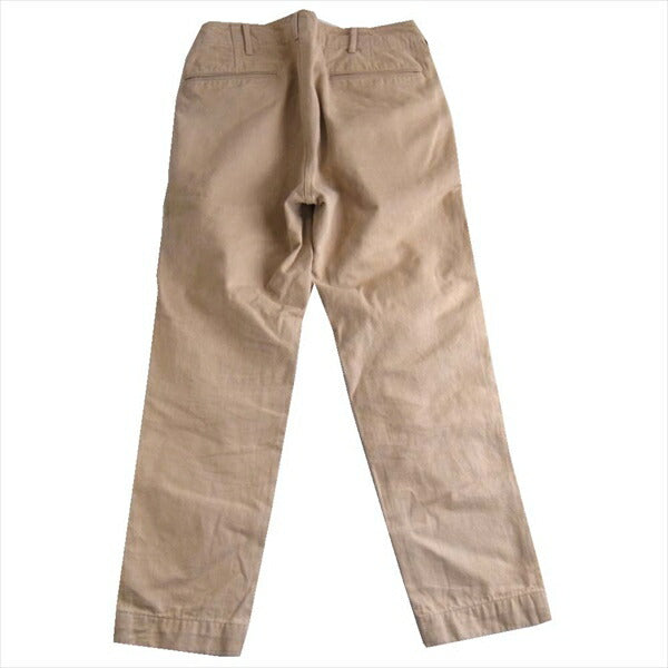 BONCOURA ボンクラ メンズ コットンパンツ 日本製 無地 チノパンツ ベージュ系 28【中古】
