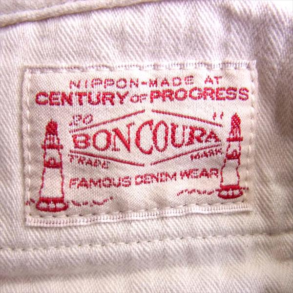 BONCOURA ボンクラ メンズ コットンパンツ 日本製 無地 チノパンツ ベージュ系 28【中古】