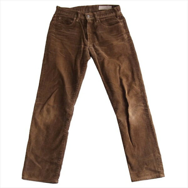 BONCOURA ボンクラ メンズ 日本製 コットン コーデュロイ パンツ ブラウン系 29【中古】